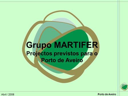 Projectos previstos para o Porto de Aveiro