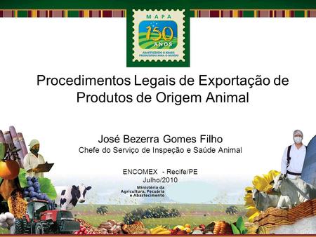 Procedimentos Legais de Exportação de Produtos de Origem Animal