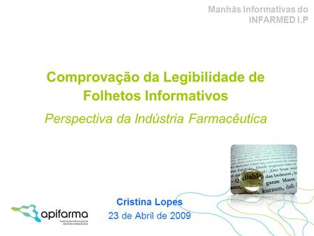 Cristina Lopes 23 de Abril de 2009