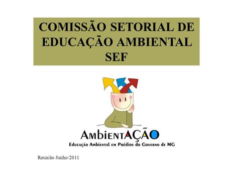 COMISSÃO SETORIAL DE EDUCAÇÃO AMBIENTAL SEF