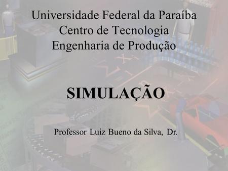 Professor Luiz Bueno da Silva, Dr.