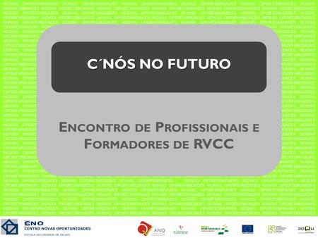 Encontro de Profissionais e Formadores de RVCC
