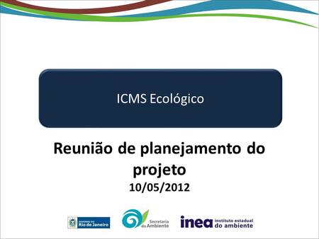 Reunião de planejamento do projeto 10/05/2012