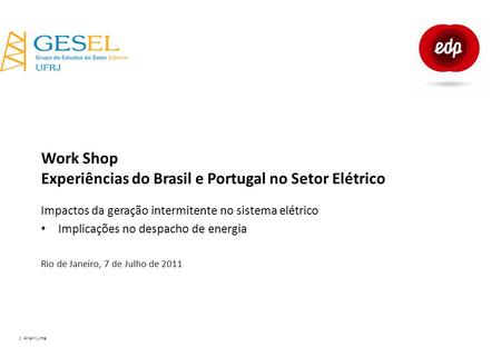 Work Shop Experiências do Brasil e Portugal no Setor Elétrico