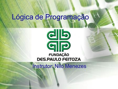 Instrutor: Nilo Menezes