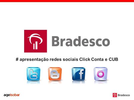 # apresentação redes sociais Click Conta e CUB