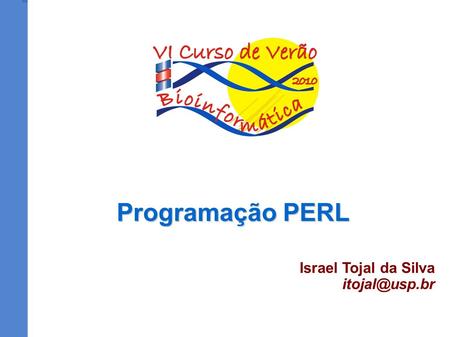 Programação PERL Israel Tojal da Silva