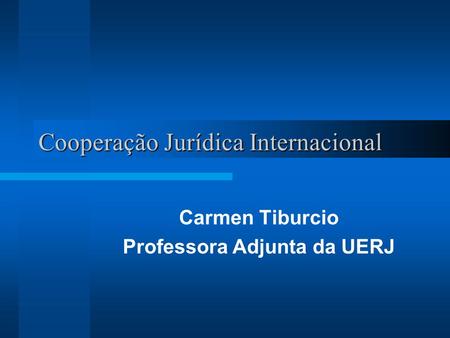 Cooperação Jurídica Internacional