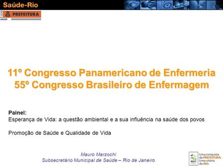 11º Congresso Panamericano de Enfermeria