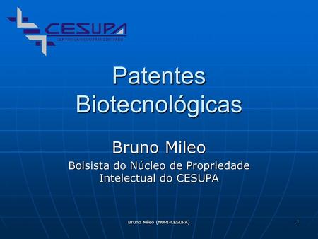 Patentes Biotecnológicas