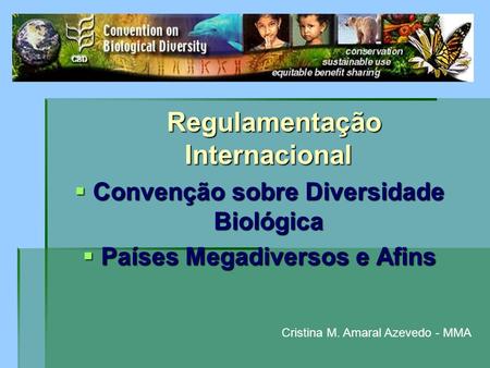 Convenção sobre Diversidade Biológica Países Megadiversos e Afins