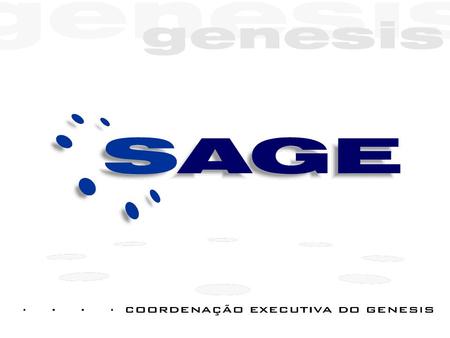 SAGE - Roteiro Motivação SAGE - Arquitetura do Sistema