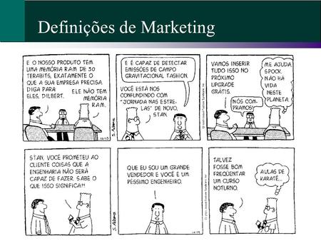 Definições de Marketing