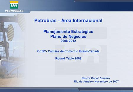 Petrobras – Área Internacional