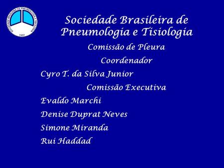 Sociedade Brasileira de Pneumologia e Tisiologia