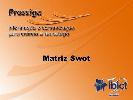 Matriz Swot.