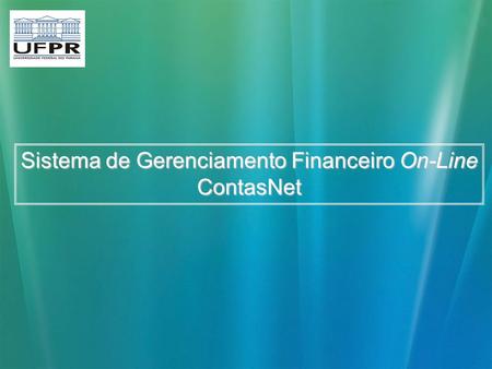 Sistema de Gerenciamento Financeiro On-Line