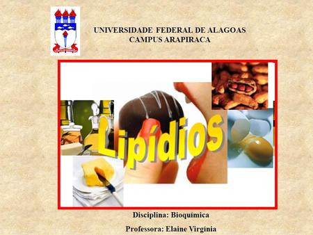 UNIVERSIDADE FEDERAL DE ALAGOAS CAMPUS ARAPIRACA