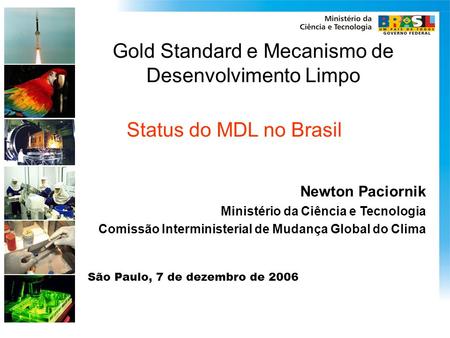 Gold Standard e Mecanismo de Desenvolvimento Limpo