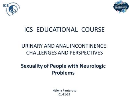 Sexuality of People with Neurologic Problems