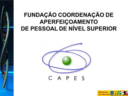 Ministério da Educação FUNDAÇÃO COORDENAÇÃO DE APERFEIÇOAMENTO DE PESSOAL DE NÍVEL SUPERIOR.