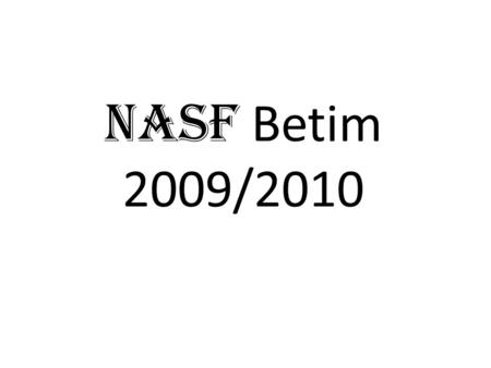 NASF Betim 2009/2010. Criação dos NASF´s Portaria 154 (MS, 2008) – NASF (Núcleo de Apoio à Saúde da Família) Profissionais de diferentes áreas especializadas.