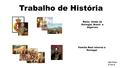Trabalho de História Reino Unido de Portugal, Brasil e Algarves