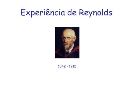 Experiência de Reynolds