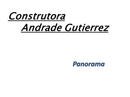 Construtora Andrade Gutierrez
