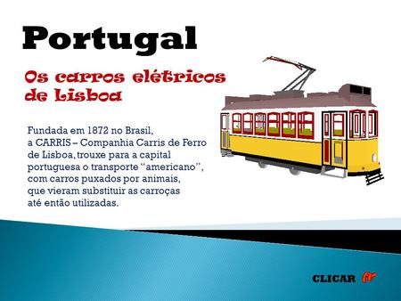 Portugal Os carros elétricos de Lisboa