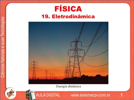 FÍSICA 19. Eletrodinâmica.