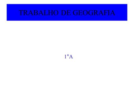 TRABALHO DE GEOGRAFIA 1°A. Florestas do Brasil e suas respectivas regioẽs.
