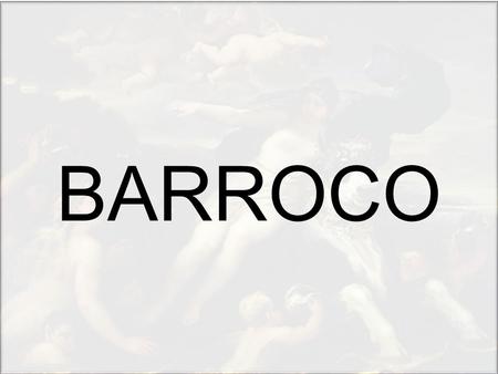 BARROCO.