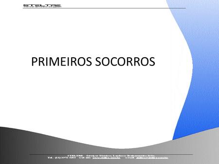 PRIMEIROS SOCORROS.