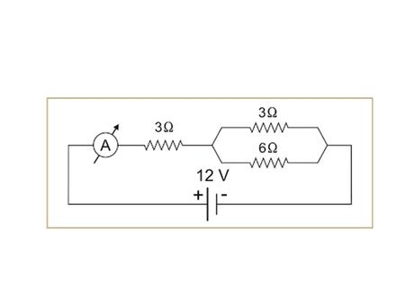 O instrumento destinado a medir a intensidade de corrente elétrica é chamado de amperímetro. Para medir a intensidade da corrente que passa por um fio.