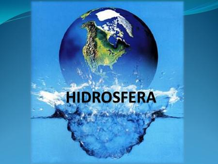 A hidrosfera faz parte da biosfera terrestre da qual fazemos parte. Os seres vivos dependem diretamente da existência da água na Terra. Para a sociedade.