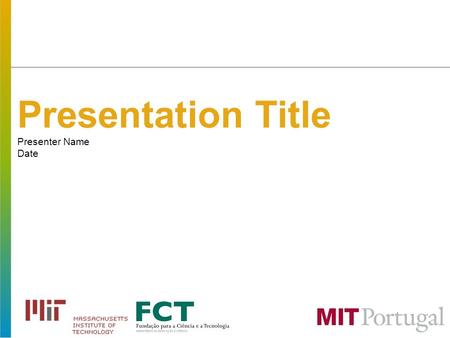 Presentation Title Presenter Name Date Presentation Title.