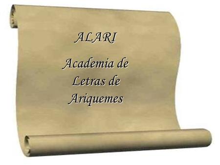 Academia de Letras de Ariquemes