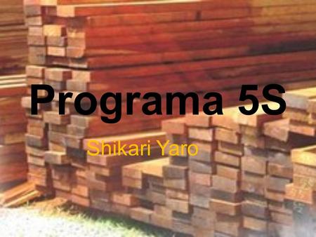 Programa 5S Shikari Yaro.