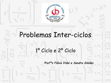 Problemas Inter-ciclos