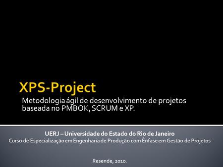 UERJ – Universidade do Estado do Rio de Janeiro