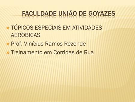 Faculdade União de Goyazes