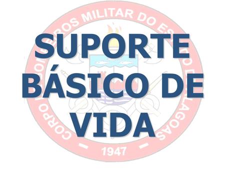 SUPORTE BÁSICO DE VIDA.