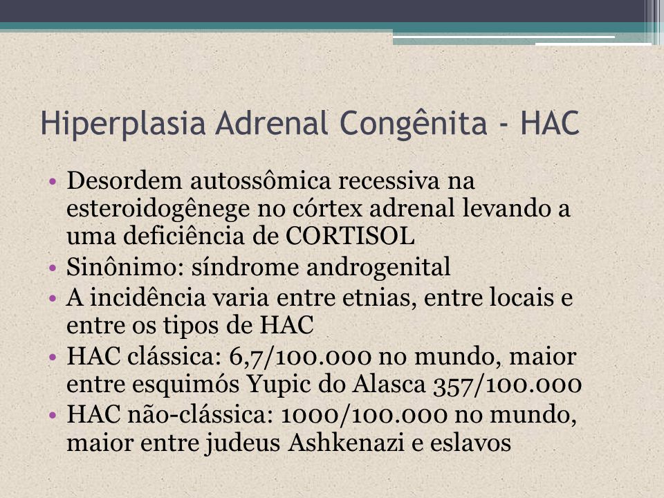 Resultado de imagem para Hiperplasia adrenal congênita