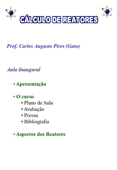 Prof. Carlos Augusto Pires (Guto)