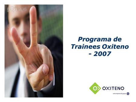 Programa de Trainees Oxiteno