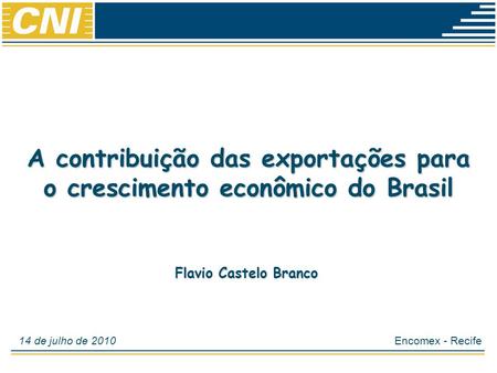 A contribuição das exportações para o crescimento econômico do Brasil