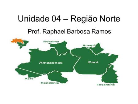 Prof. Raphael Barbosa Ramos