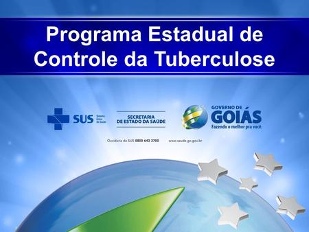 Programa Estadual de Controle da Tuberculose