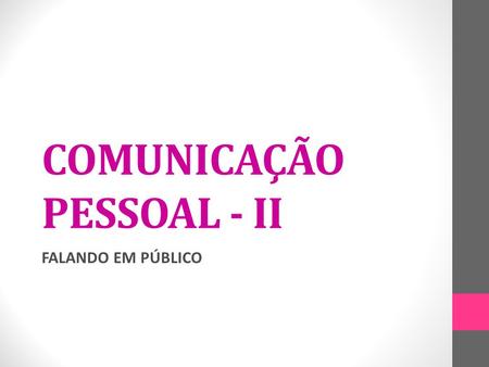 Como apresentar um tcc em power point